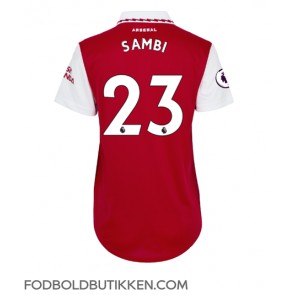 Arsenal Albert Sambi Lokonga #23 Hjemmebanetrøje Dame 2022-23 Kortærmet